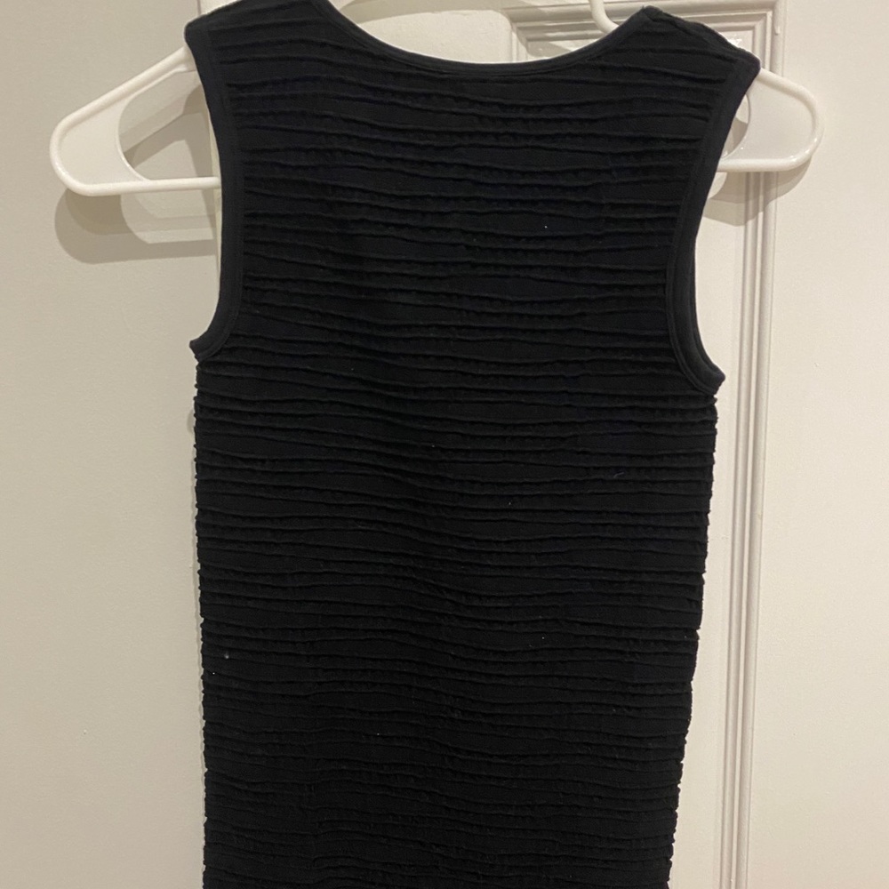 black tight dress